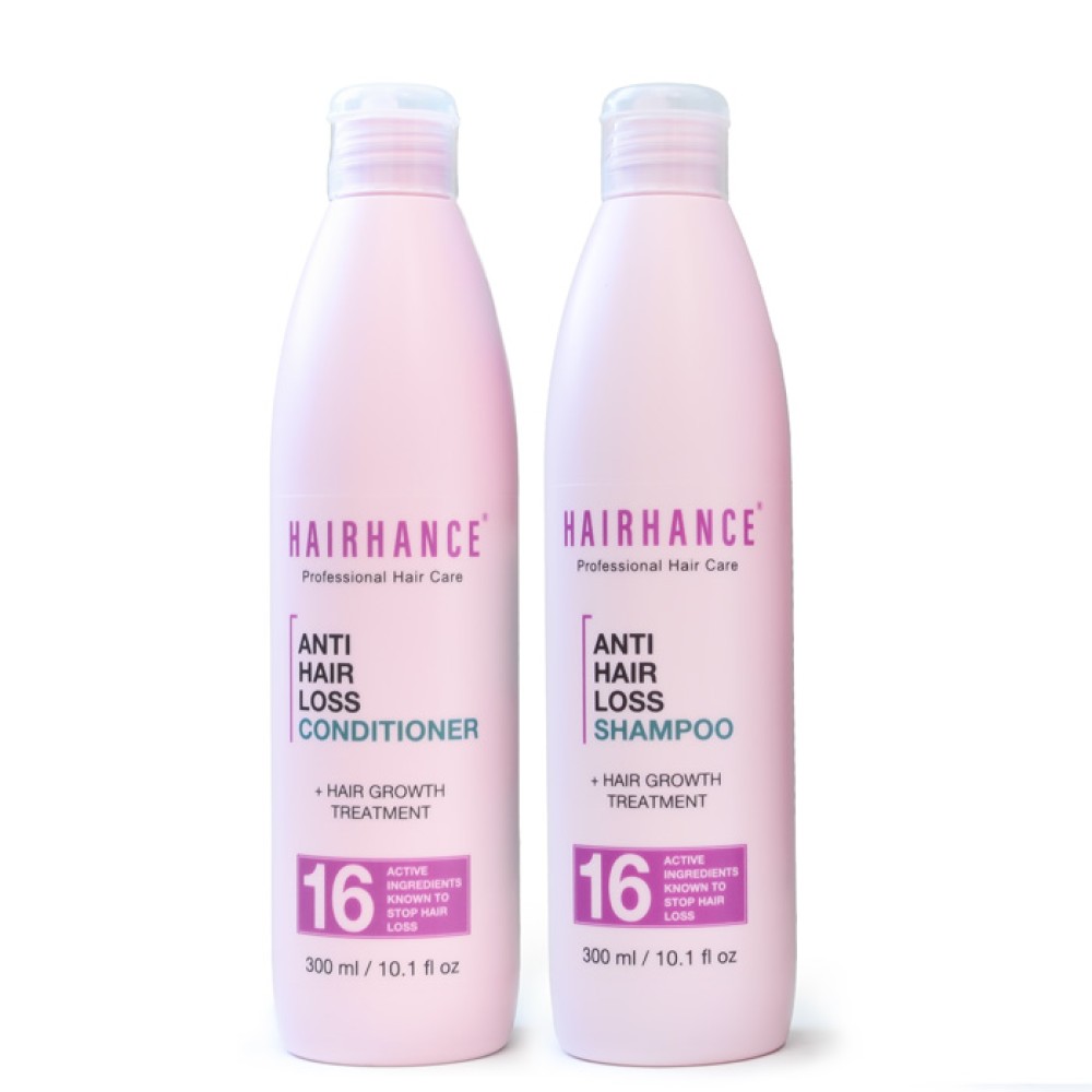 شامبو و بلسم هيرهانس لإيقاف تساقط الشعر