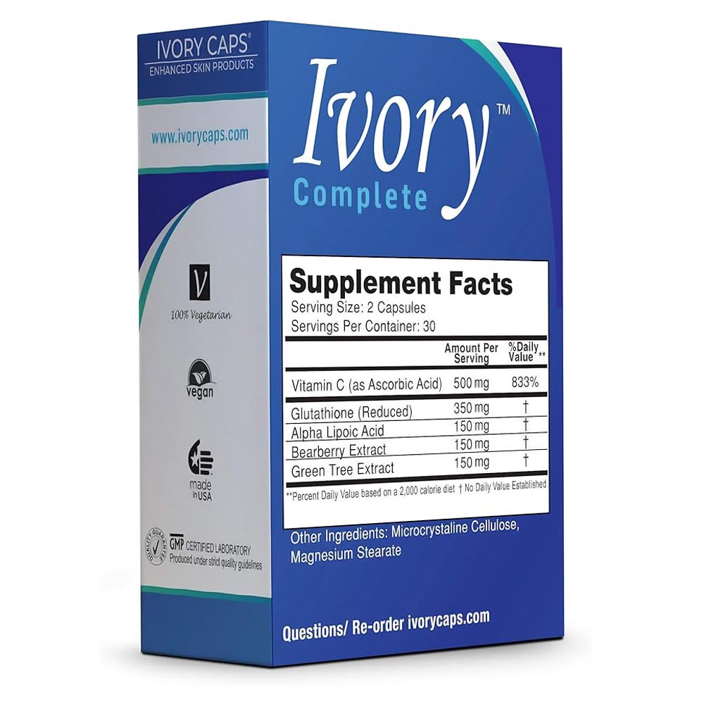 ايفوري كابس الكامل جلوتاثيون وفيتامين سي