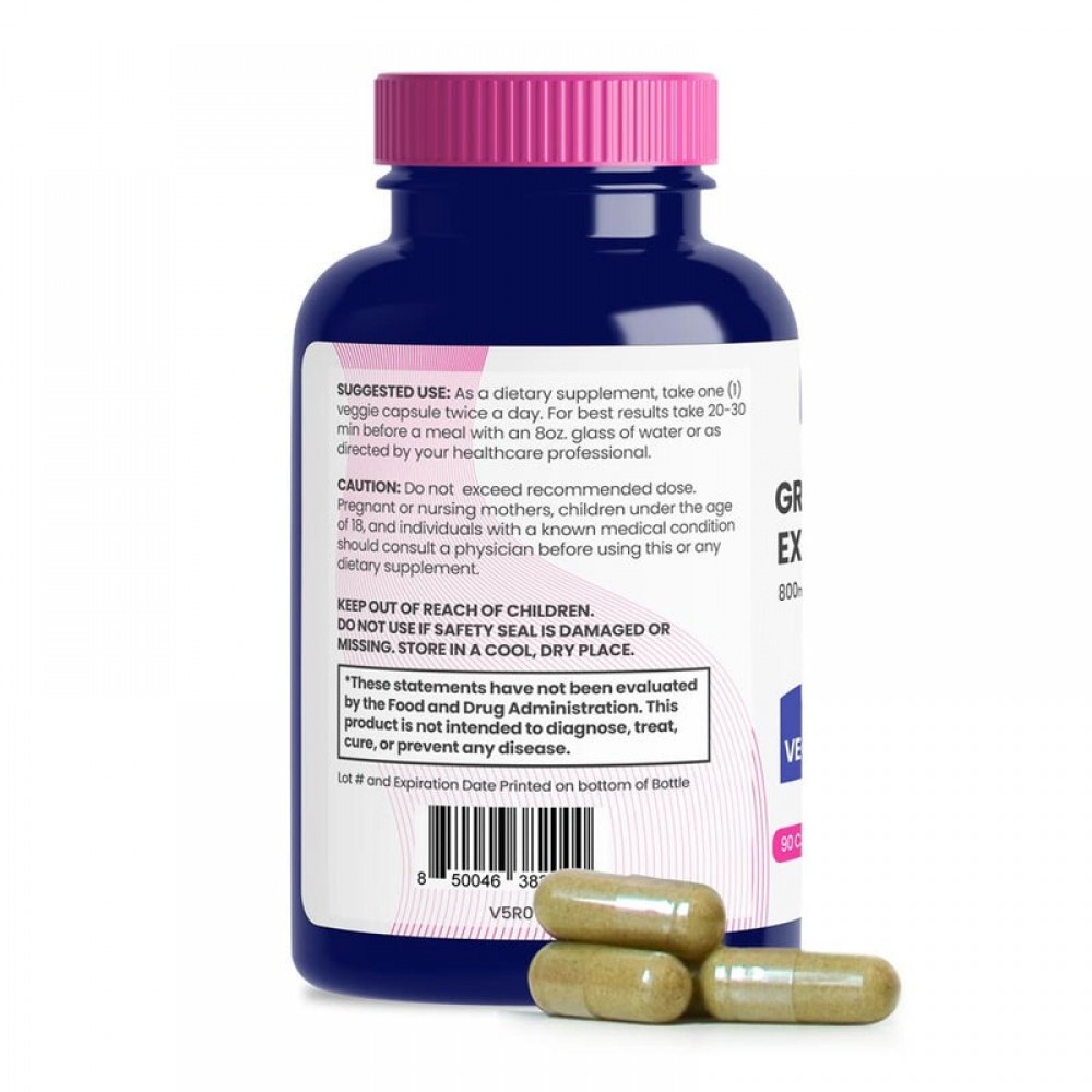 كبسولات بن القهوة الخضراء مع 50% مضادات أكسدة